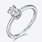 1 Carat Moissanite 925 Sterling Silver Solitaire Ring 💜