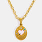 Stainless Steel 18K Gold-Plated Necklace