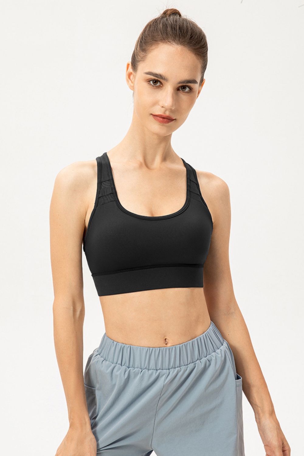 SO COMFY Scoop Neck Long Sports Bra