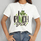 I PINCH BACK Round Neck Short Sleeve T-Shirt
