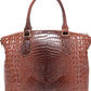 Ava Mea PU Croc Leather Handbag