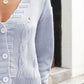 Cable-Knit Button Down Cardigan