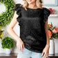 Women's SIBYL Leopard Butterfly Sleeve Blouse