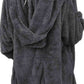 Teddy Hooded Jacket with Pockets