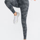Wide Waistband Slim Fit Long Sports Pants