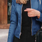 Mock Neck Zip Up Jacket