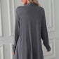 Open Front Long Sleeve Cardigan