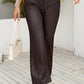 Tranquility Drawstring Wide Leg Long Pants
