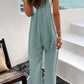 Pocketed Spaghetti Strap Overalls
