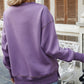 Malibu Dreams Dropped Shoulder Slit Sweatshirt