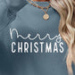 MERRY CHRISTMAS Dropped Shoulder Sweatshirt