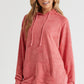 Full Size Long Sleeve Front Pocket Hoodie