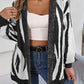 BeCozy Open Front Animal Print Cardigan