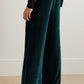 Loose Fit High Waist Long Pants with Pockets