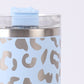 Mugie 40 Oz Leopard Stainless Steel Tumbler in Assorted Colors
