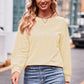 Full Size Round Neck Long Sleeve Tee