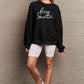Simply Love Full Size Christmas HEY SANTA Graphic Sweatshirt
