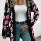 ModDanzyCloset Black Open Front Longline Cardigan