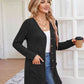 Ribbed Button Up Cardigan with Pockets