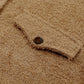 S&T Full Size Plush Button Down Collared Jacket