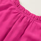 Frill Tie Neck Balloon Sleeve Dress