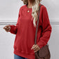 Round Neck Long Sleeve Sweatshirt