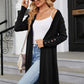 Long Sleeve Open Front Cardigan