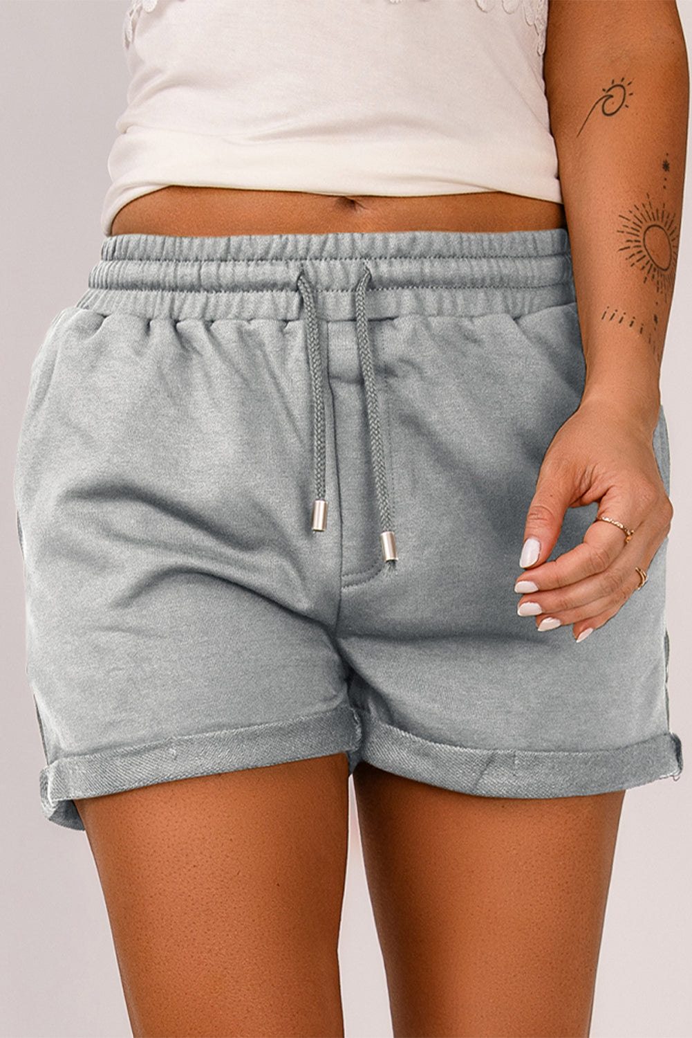 Women's Talulla Drawstring Waist Cuffed Shorts