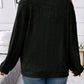 Round Neck Cold Shoulder Sweater