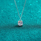 1 Carat Moissanite 925 Sterling Silver Necklace 💜