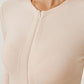 Adryane Jay Zip Up Long Sleeve Bodysuit