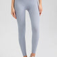 Basic Style High-Stretch Wide Waistband Sport Leggings