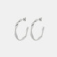 Titanium Steel C-Hoop Earrings