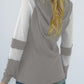 Full Size Quarter-Zip Waffle-Knit Hoodie