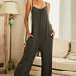 Full Size Scoop Neck Spaghetti Strap Jumpsuit with Pockets