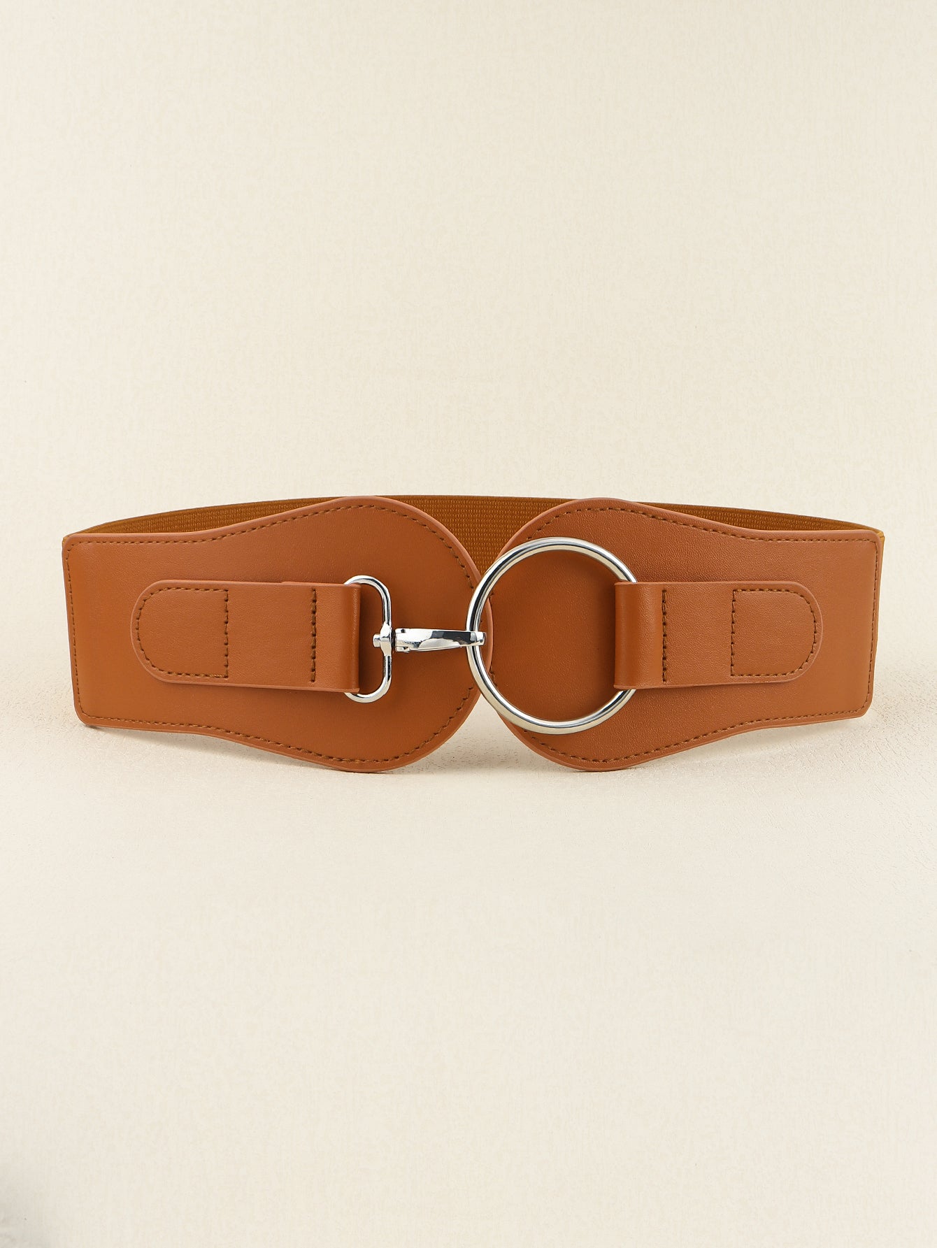 Jessica Anne Beauty PU Elastic Wide Belt