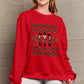 Simply Love Full Size Christmas Themed Nutcracker Graphic Long Sleeve Sweatshirt