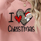 CHRISTMAS Graphic Round Neck Sweatshirt