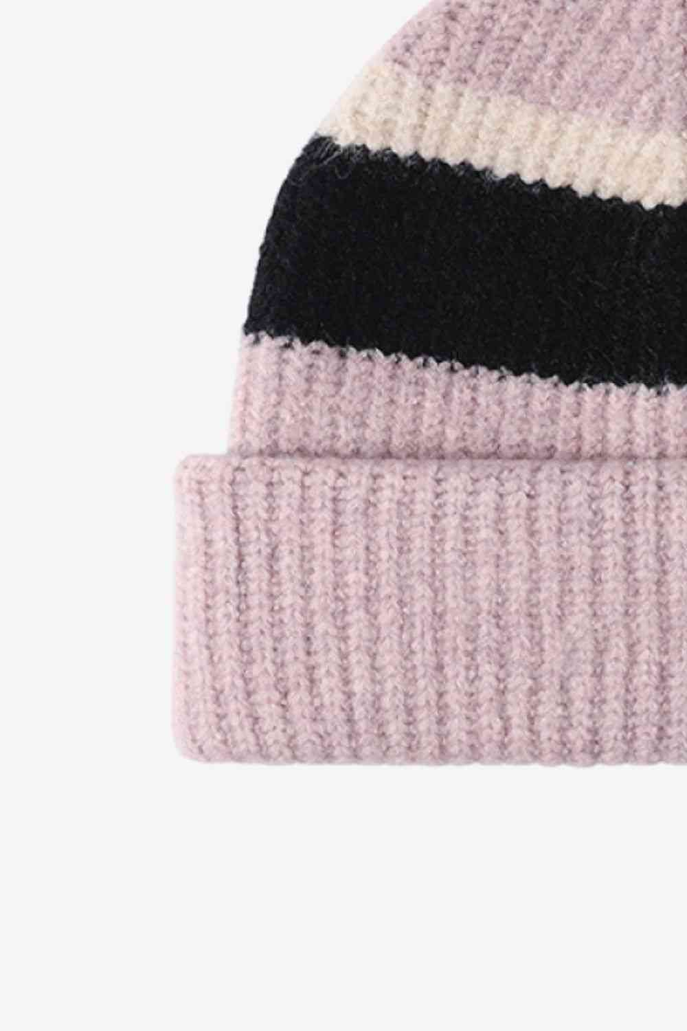 EZBeanie Tricolor Cuffed Hat Knit Beanie