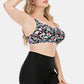 Sammi Plus Size Floral Ruched Two-Piece Swim Set