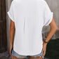Textured Pocketed Button Up Shirt
