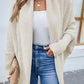 SkyMarie Open Front Long Sleeve Cardigan