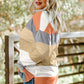 Plus Size Striped Slit Long Sleeve T-Shirt
