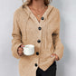 TrendiStyles Button-Down Long Sleeve Hooded Sweater 🦋