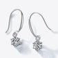 2 Carat Moissanite 6-Prong Drop Earrings