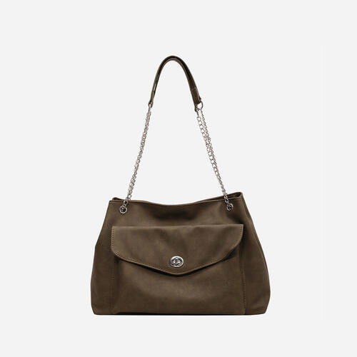 Classy Connection Bags PU Leather Shoulder Bag