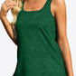 CHICbabe Full Size Curved Hem Square Neck Tank