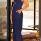 BeautifyJumpers Smocked Spaghetti Strap Wide Leg Jumpsuit