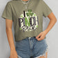 I PINCH BACK Round Neck Short Sleeve T-Shirt