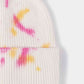 Tie-Dye Cuffed Rib-Knit Beanie Hat